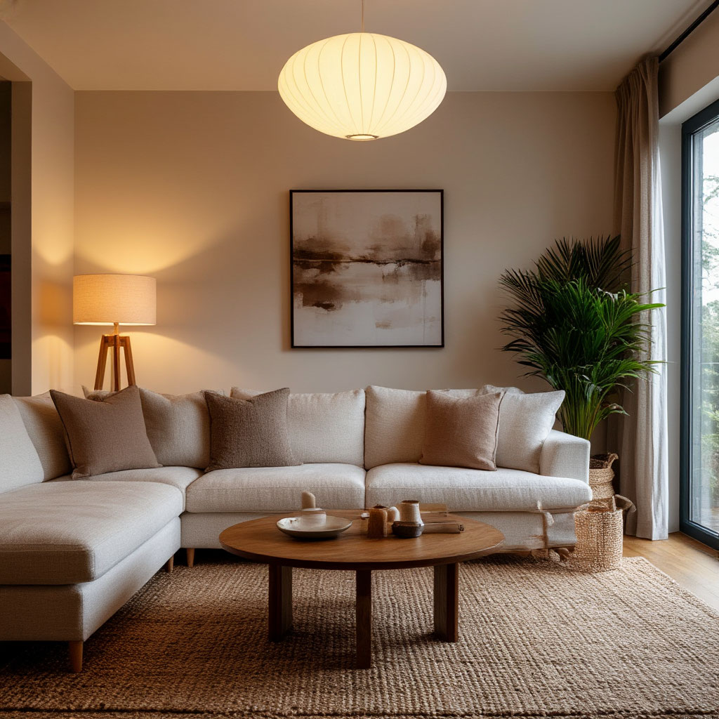 Soft Light for Atmosphere in the Living Room