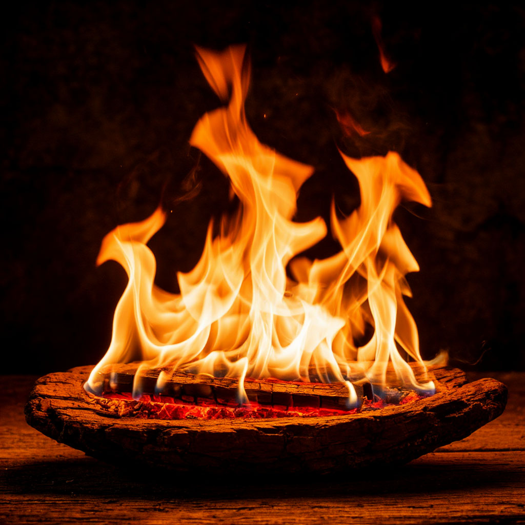 The Magic of Live Flame